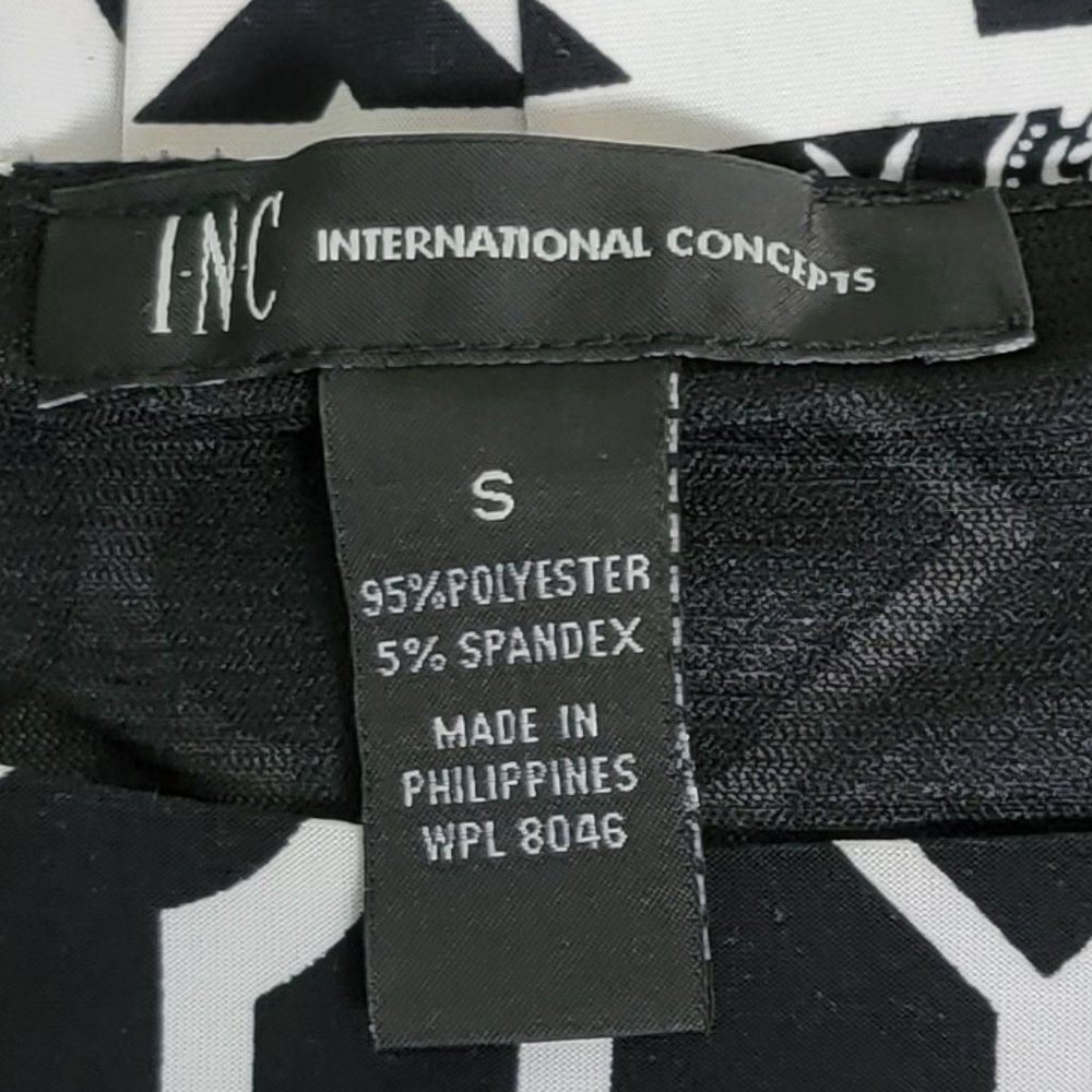 International Concepts Border Print Dress - S - Picture 5 of 5